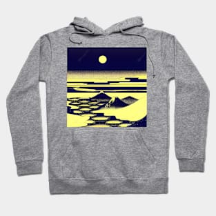 Night view of an ancient kingdom. Hoodie